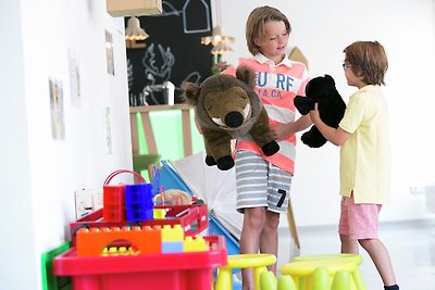 Freistehende Waldvilla mit Spülmaschine in de...