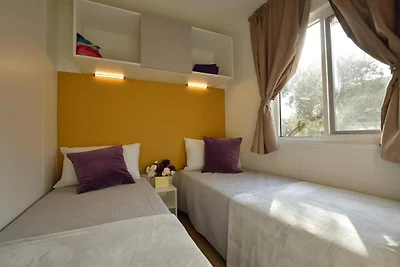 Mobilheim in Paddenghe Sulgarda mit Terrasse
