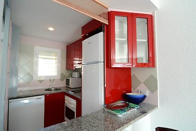 Wohnung in Estartit mit Poolblick