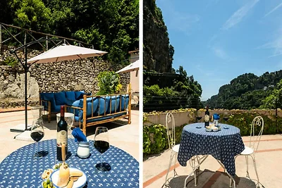 Villa in Ravello mit Zitronenhain