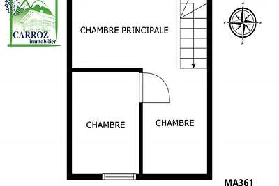 Wohnung in Le Mont Blanc in der Nähe der...