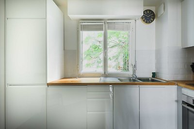 Apartamento moderno -1BR/2P - Parc Monceau
