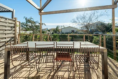 Wohnung in Sérignan mit Garten