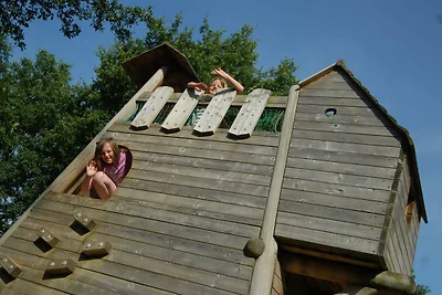 Lodge met airconditioning in het Groene...