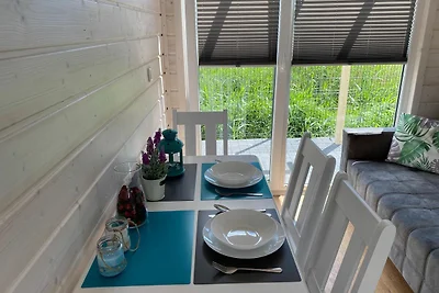 Ferienhäuser, Terrasse, 2 Schlafzimmer, Dąbki