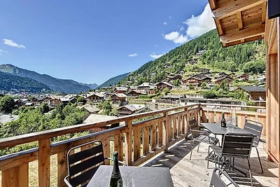 Ferienwohnung in Morzine mit Panoramablick