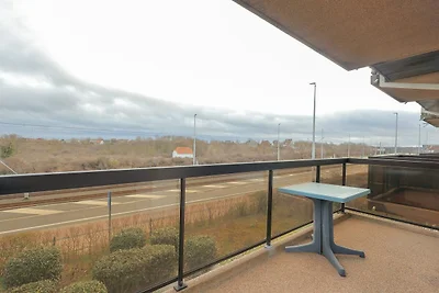 Licht appartement met terras in Oostduinkerke