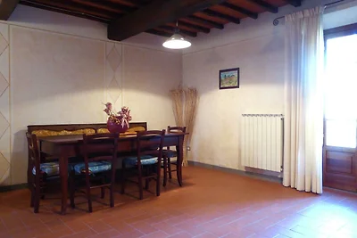 Attraktive Wohnung in Bauernhaus mit Pool