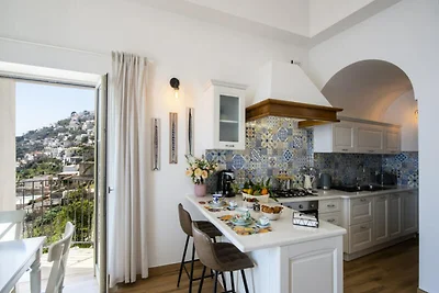 Villa in Praiano mit Meerblick