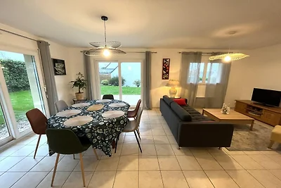 Gelijkvloers huis met tuin