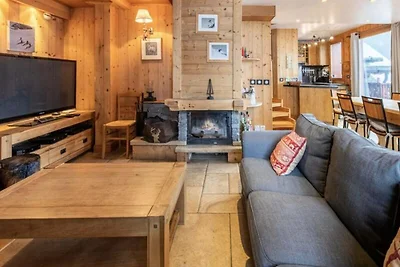 Wohnung in Méribel mit Spa und Skizugang