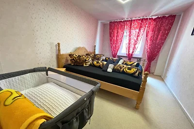 Spacious apartment with balcony
