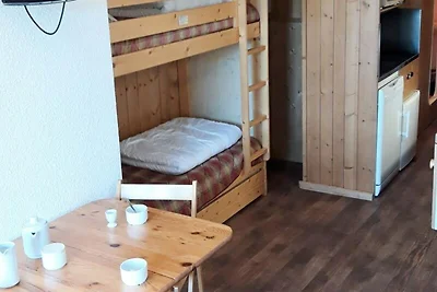 Studio für 4 Personen am Fuße der Pisten