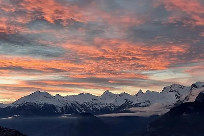 Wohnung in Veysonnaz mit Talblick