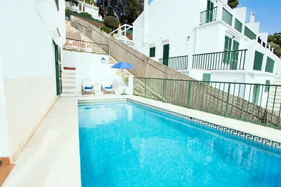 Wohnung in Cala Galdana mit Poolblick