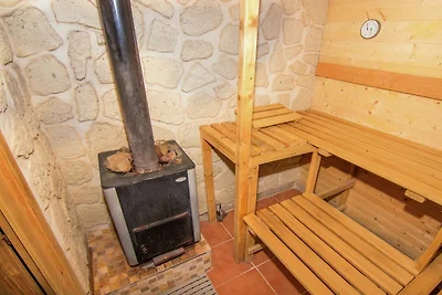 Familienblockhaus in den Alpen