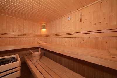 Ferienhaus mit Sauna und Sonnendusche in...