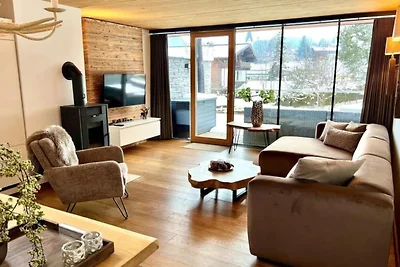 Chalet alpino panoramico con sauna