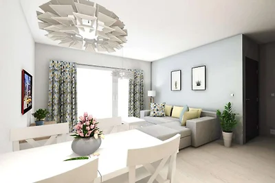 2-Raum bequemer Appartement, Grzybowo