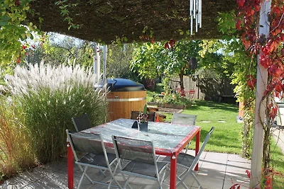 Houten huis in Saint-Quirin met nordic bad