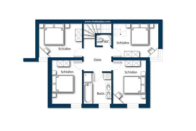 Chalet in Königsleiten nahe Skibus