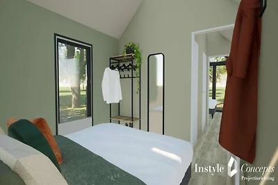 Gemütliche Hütte für 6 Personen am Angelteich