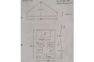 Ferienhaus in Rügen mit 1 Schlafzimmer