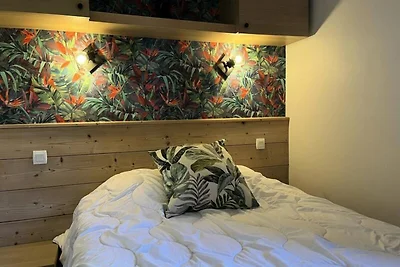 Wohnung in Plagne 1800 mit Bergblick