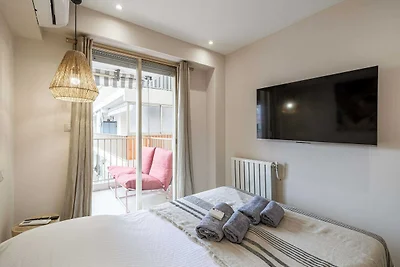 Renovierte Wohnung 250 m vom Strand entfernt ...