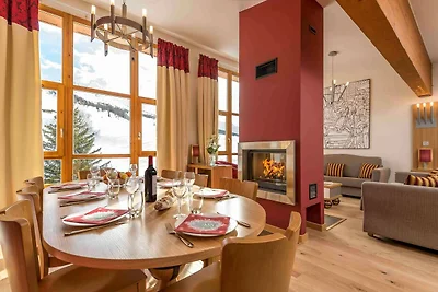 Wohnung mit Aussicht im Skigebiet Paradiski