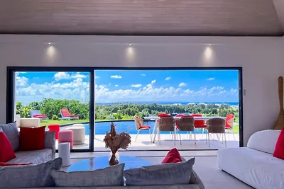 Villa a Saint-François con vista sull'oceano