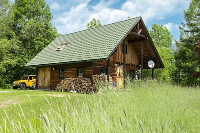 Bella casa per le vacanze con un ruscello nat...