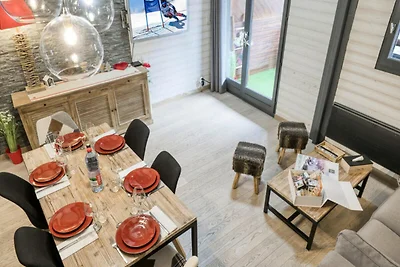 Apartment in Saint-Gervais mit Blick auf den...