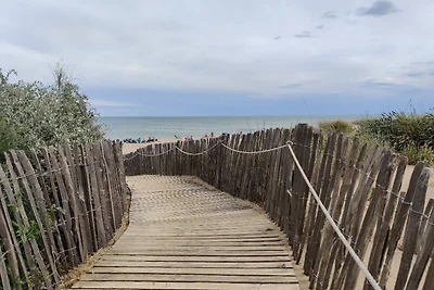 Familiennest mit Terrasse in Strandnähe
