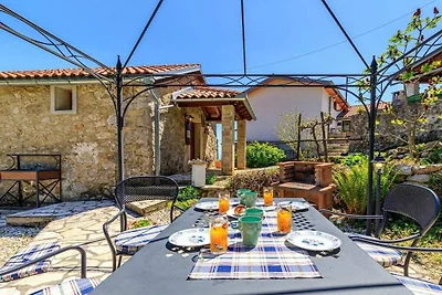 Ferienhaus in Dobrec mit Barbecue