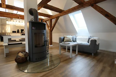 Charmante Ferienwohnung mit Kamin in Zarchlin