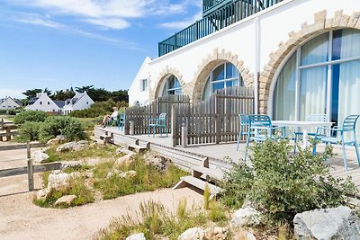 Schönes Ferienhaus mit Balkon oder Terrasse