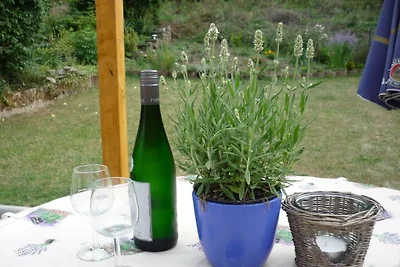 Ferienhaus in Oberfell mit Schwimmbecken