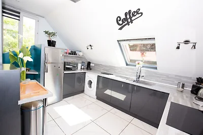 Casa moderna con terrazza privata
