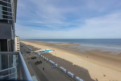 Wohnung in Belgien mit Meerblick