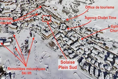 Helle Maisonette-Wohnung in der Nähe von Skip...