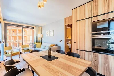 Apartment in Les Arcs mit Spa und Aussicht