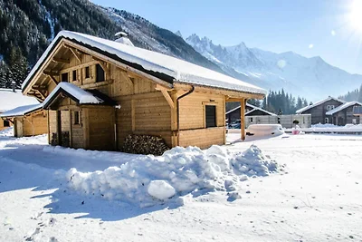 Chalet in Grassonnets mit Mont-Blanc Blick
