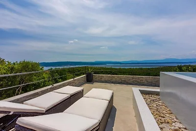 Ferienhaus in Crikvenica mit Meerblick