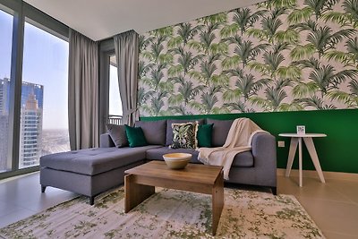 Uitzicht op jachthaven 2Bed JBR van Belvilla