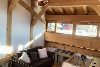 Chalet mit Blick auf den Mont Blanc,...