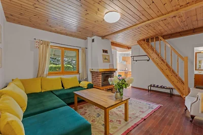 Komfortables Ferienhaus mit Kamin, Bobolin