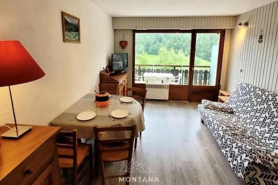 Studio in Aravis mit Bergpanorama