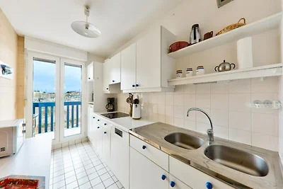 Apartment in Arzon mit Blick auf den...