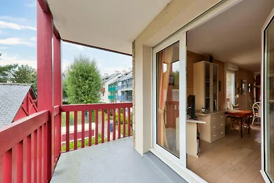 Apartment in Arzon mit Blick auf den...